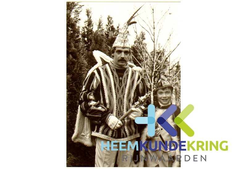 Herwen Clusenarren prins Th.Dukkerhof jeugdprins Kristiaan Pothof 28-01-1986 F000003 (2)